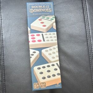 Gallery Double-12 Dominoes Set - Colorful Dots